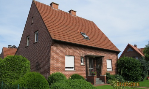 Einfamilienhauses in Bramsche-Hesepe: Außenansicht